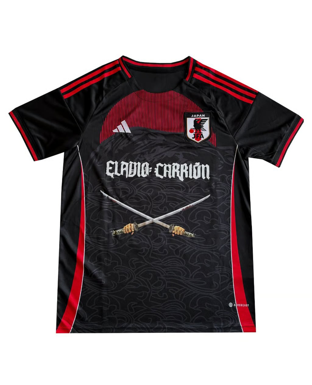 Japón x Eladio Carrión camiseta roja