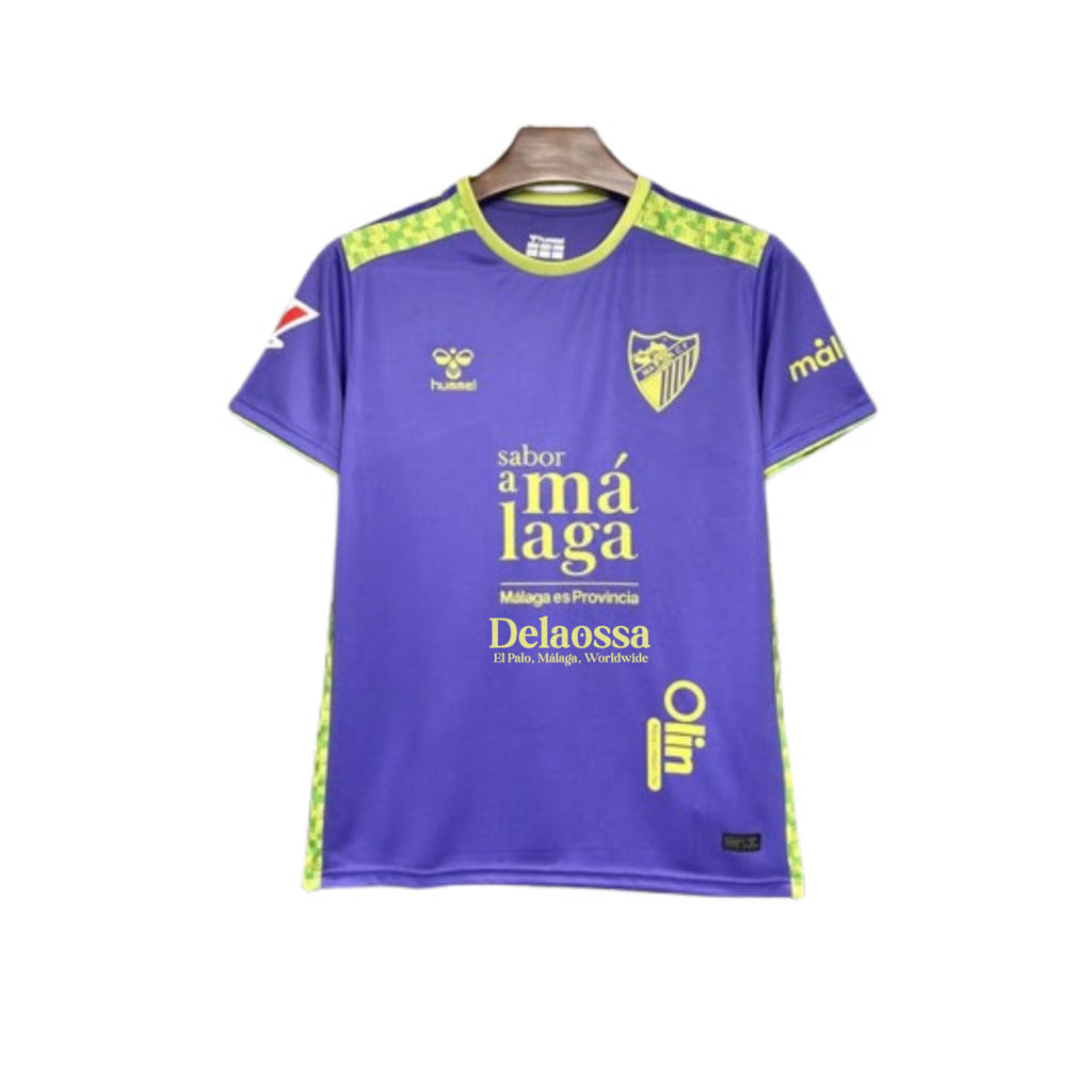 Málaga x Delaossa camiseta 2ª equipación 24/25