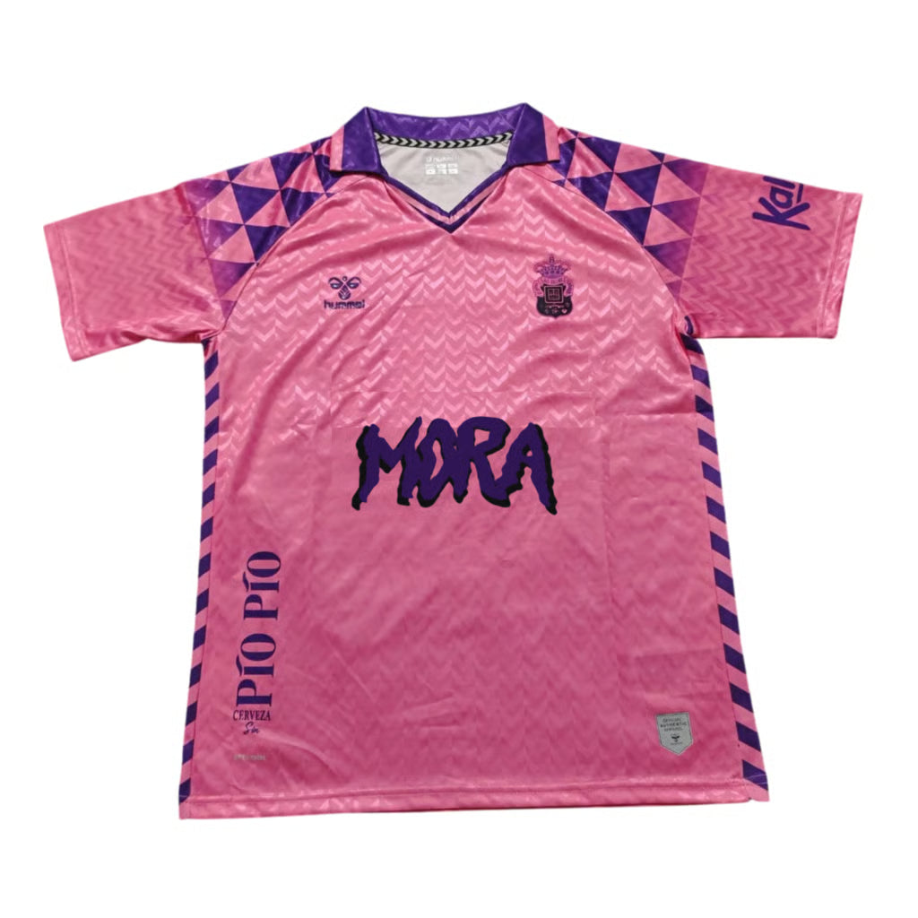 Las Palmas x Mora camiseta rosa