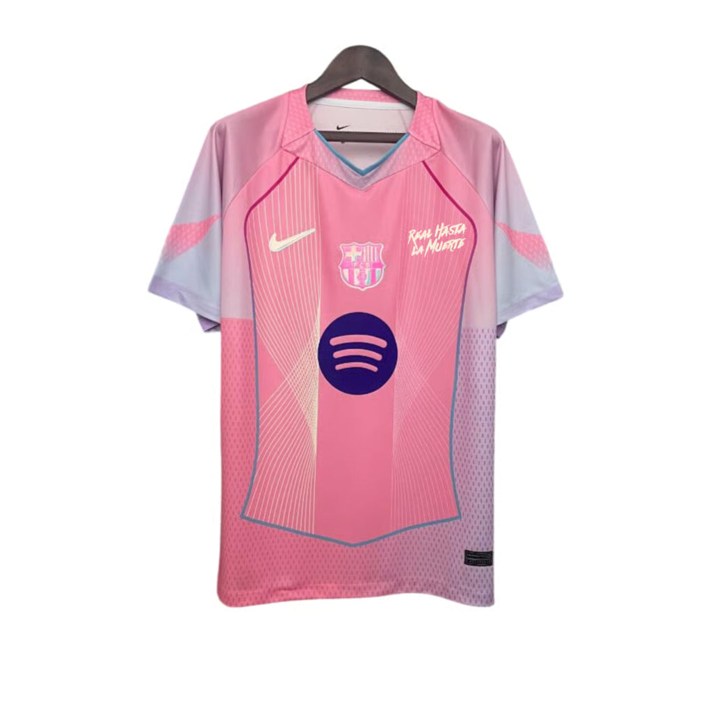 Barcelona x Anuel camiseta edición especial rosa