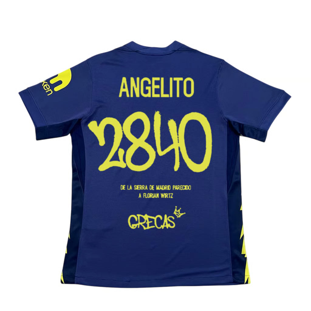 Atlético de Madrid x Grecas 2ª equipación 25/26