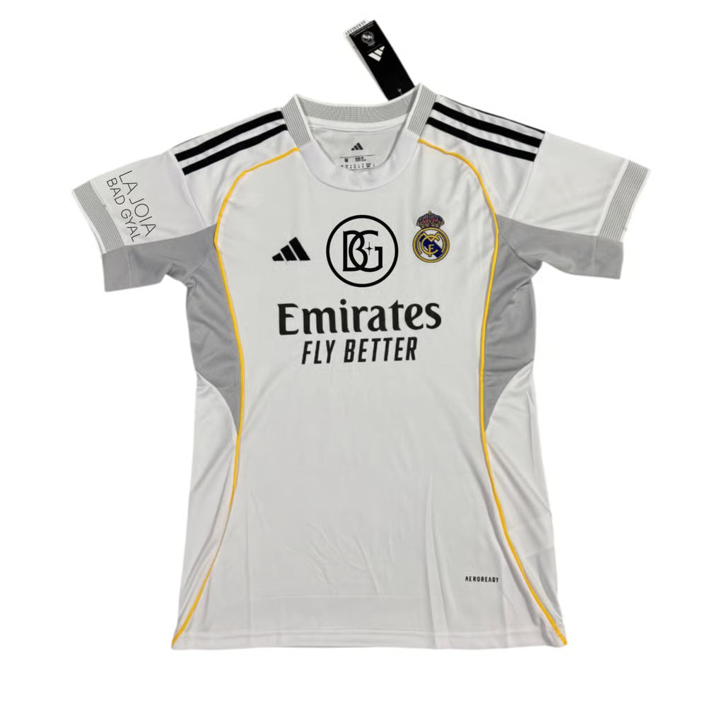 Real Madrid x Bad Gyal camiseta 1ª equipación 25/26