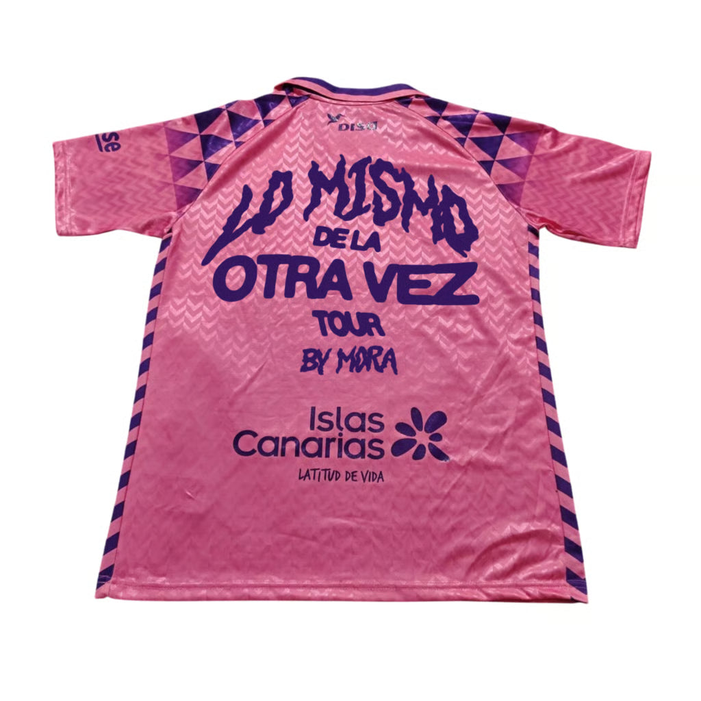 Las Palmas x Mora camiseta rosa