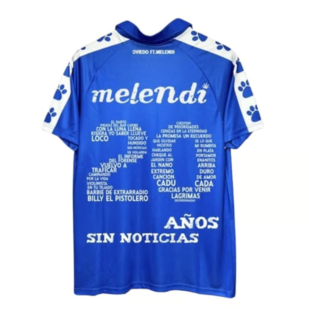 Real Oviedo x Melendi retro