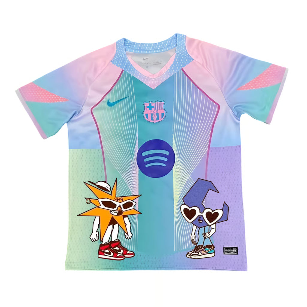 Barcelona x Mora camiseta edición especial azul