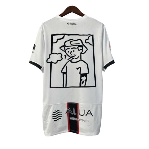 Mallorca x Rels B camiseta blanca