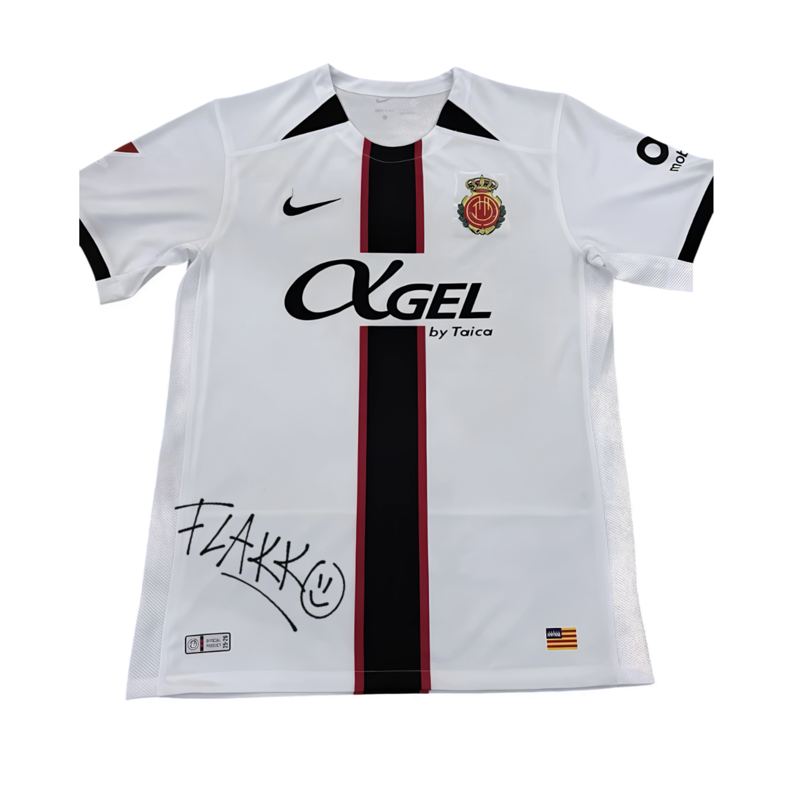 Mallorca x Rels B camiseta blanca