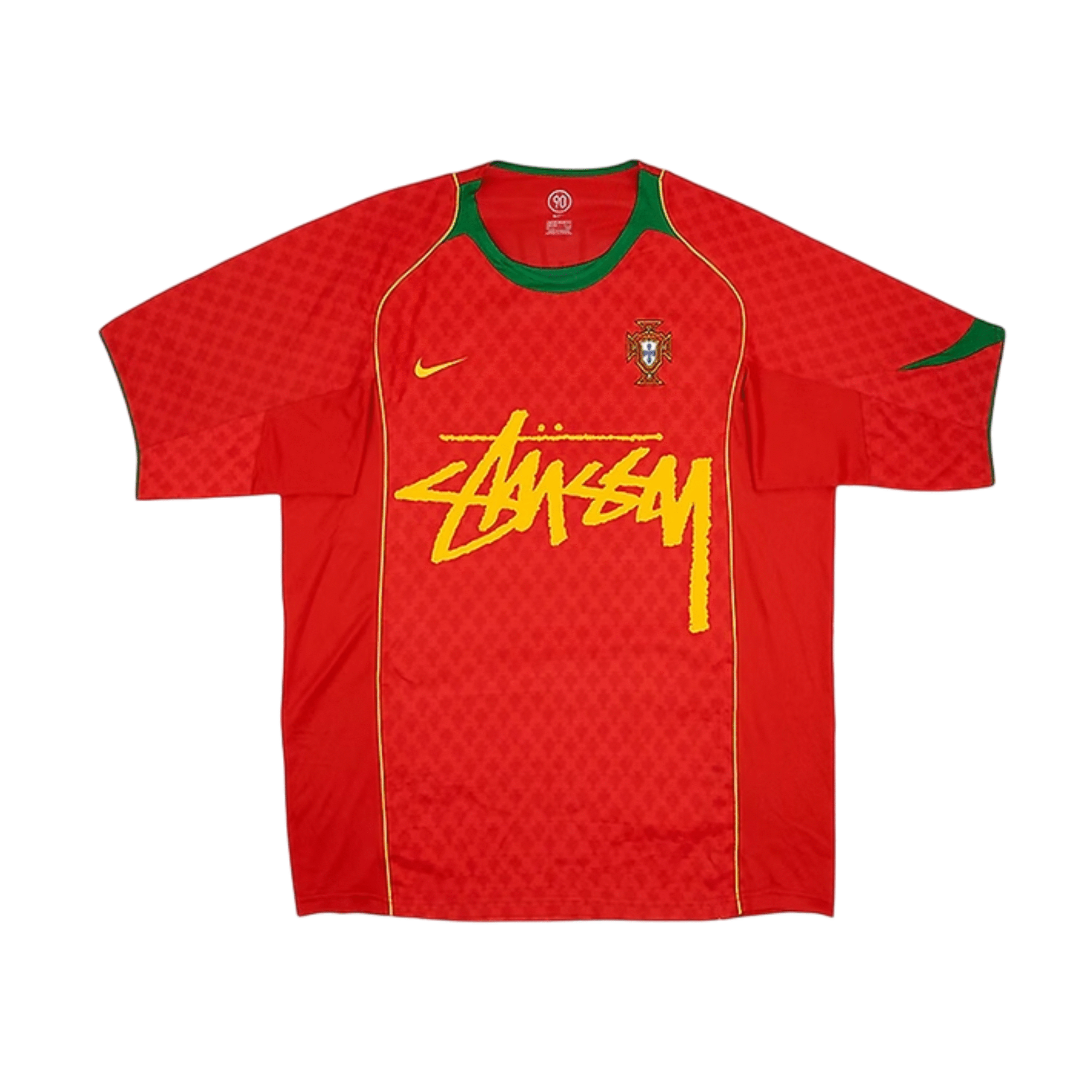 Camiseta Portugal C.Ronaldo x Stussy retro