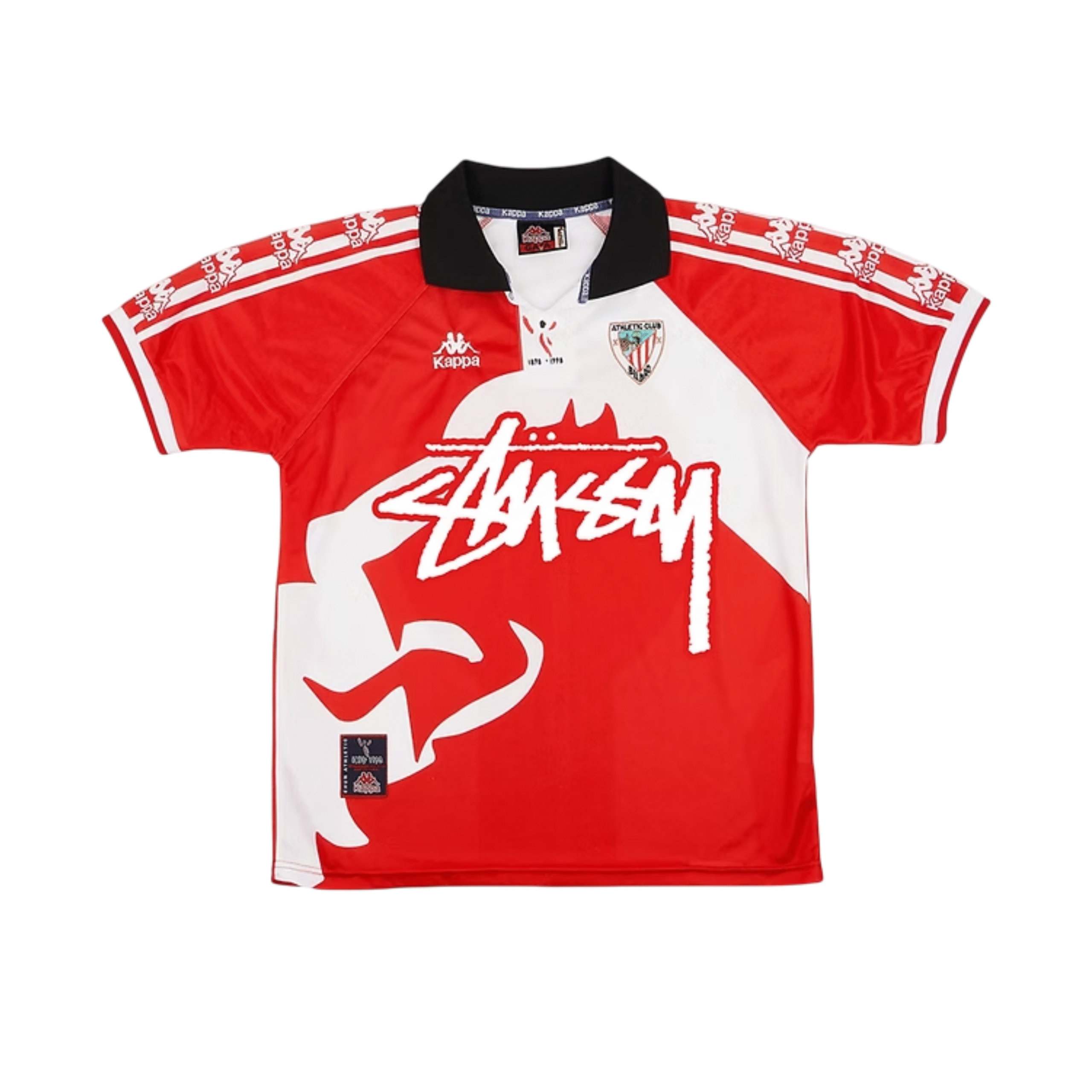 Camiseta Athletic Club x Stussy retro