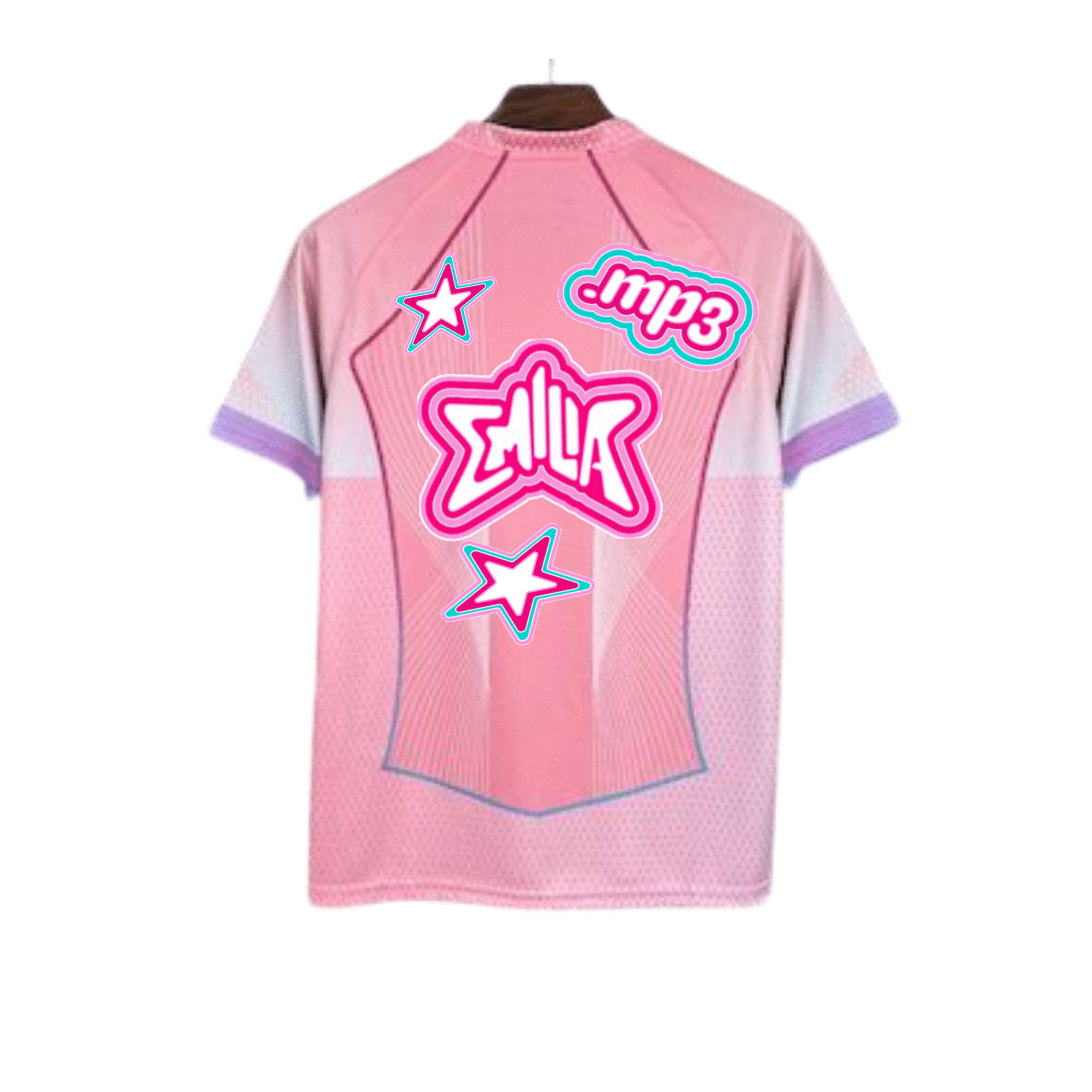 Camiseta PSG x Emilia edición especial rosa