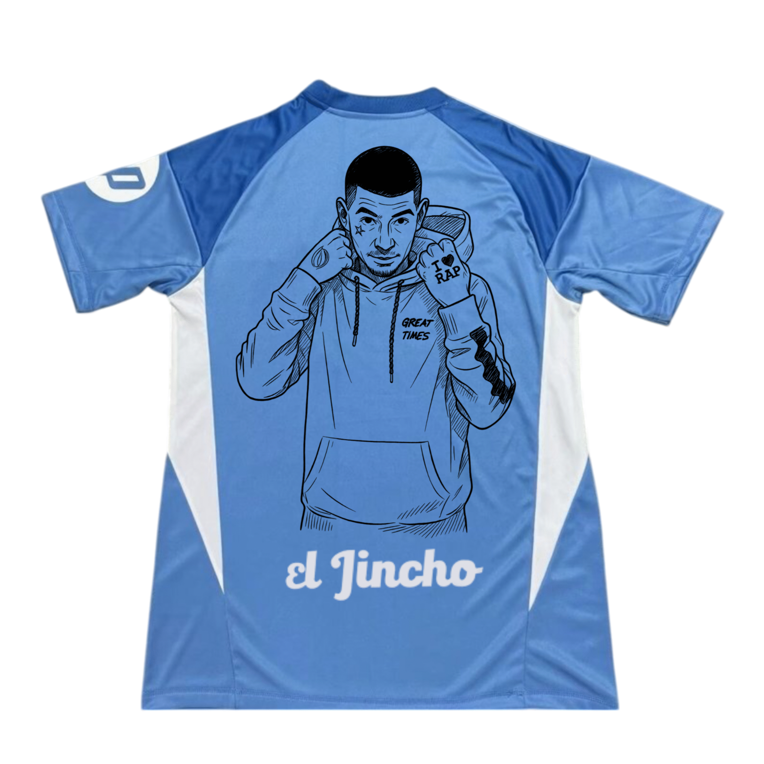 Camiseta portero Real Madrid x Jincho azul