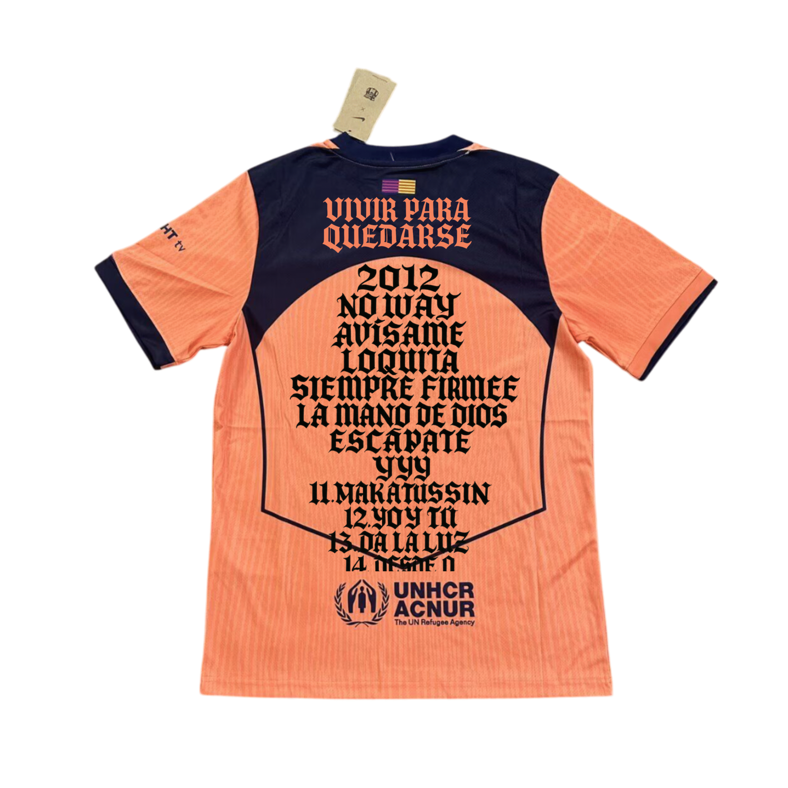 Camiseta Barcelona x JC Reyes naranja