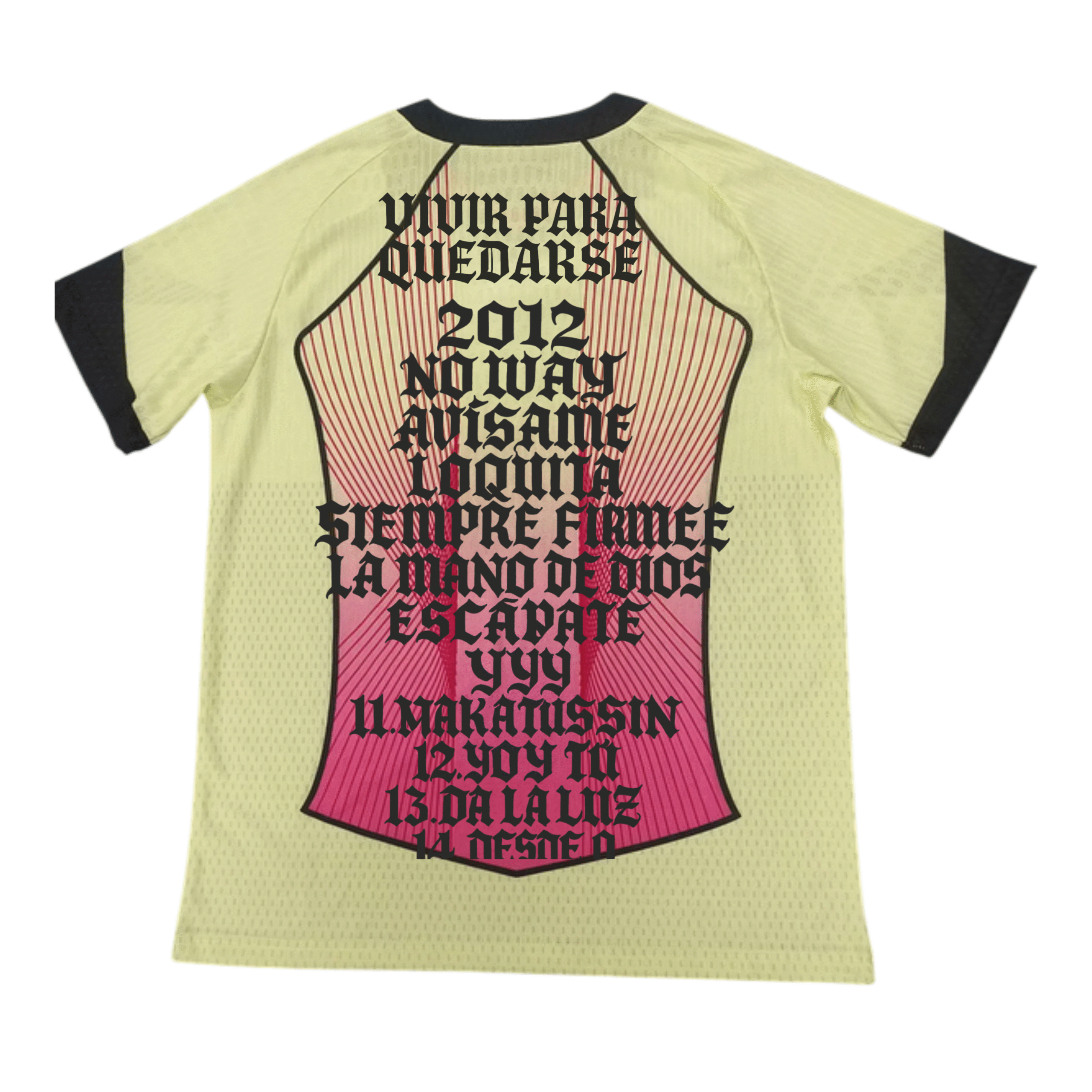 Camiseta Barcelona x JC Reyes amarilla