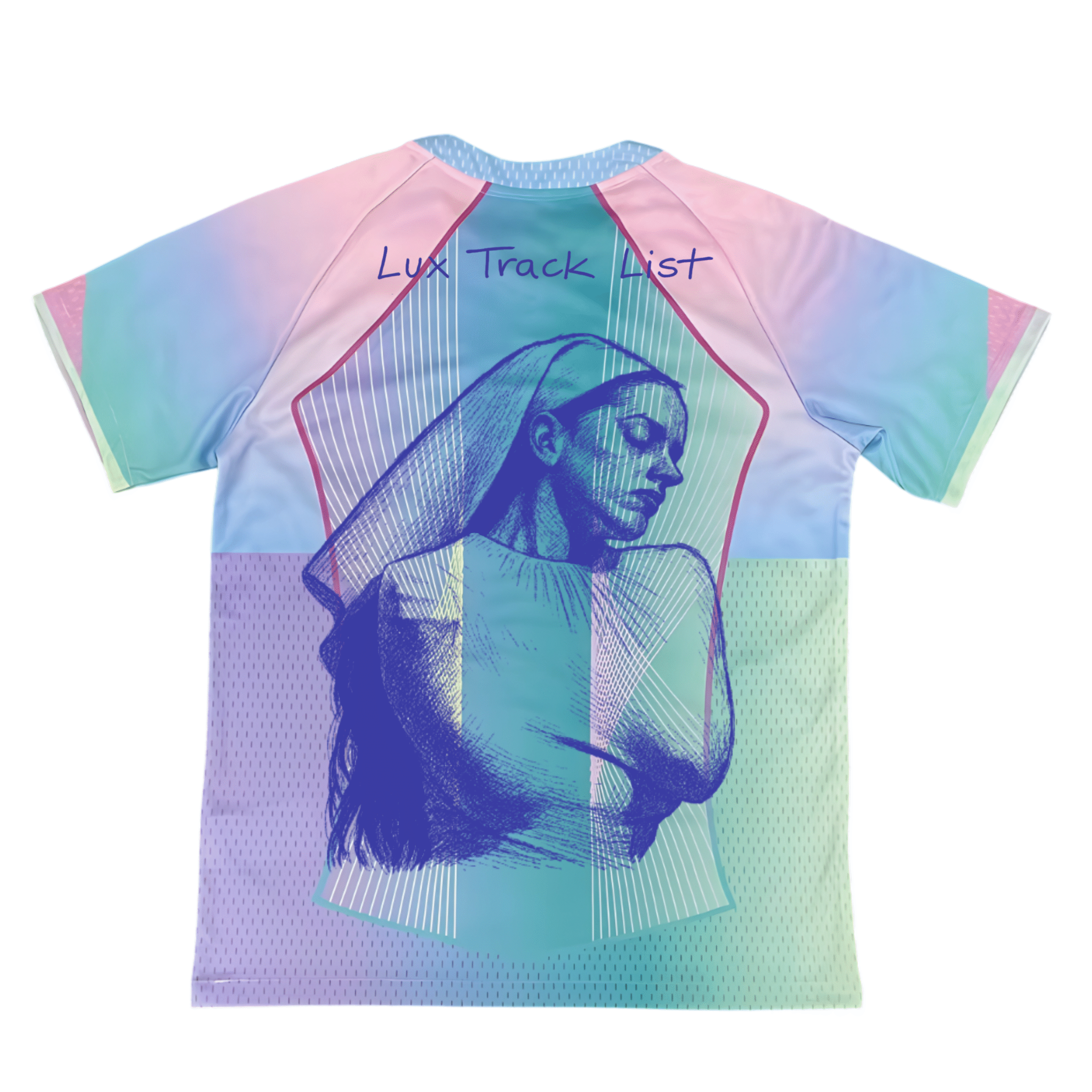 Camiseta Barcelona x Rosalía azul edición especial