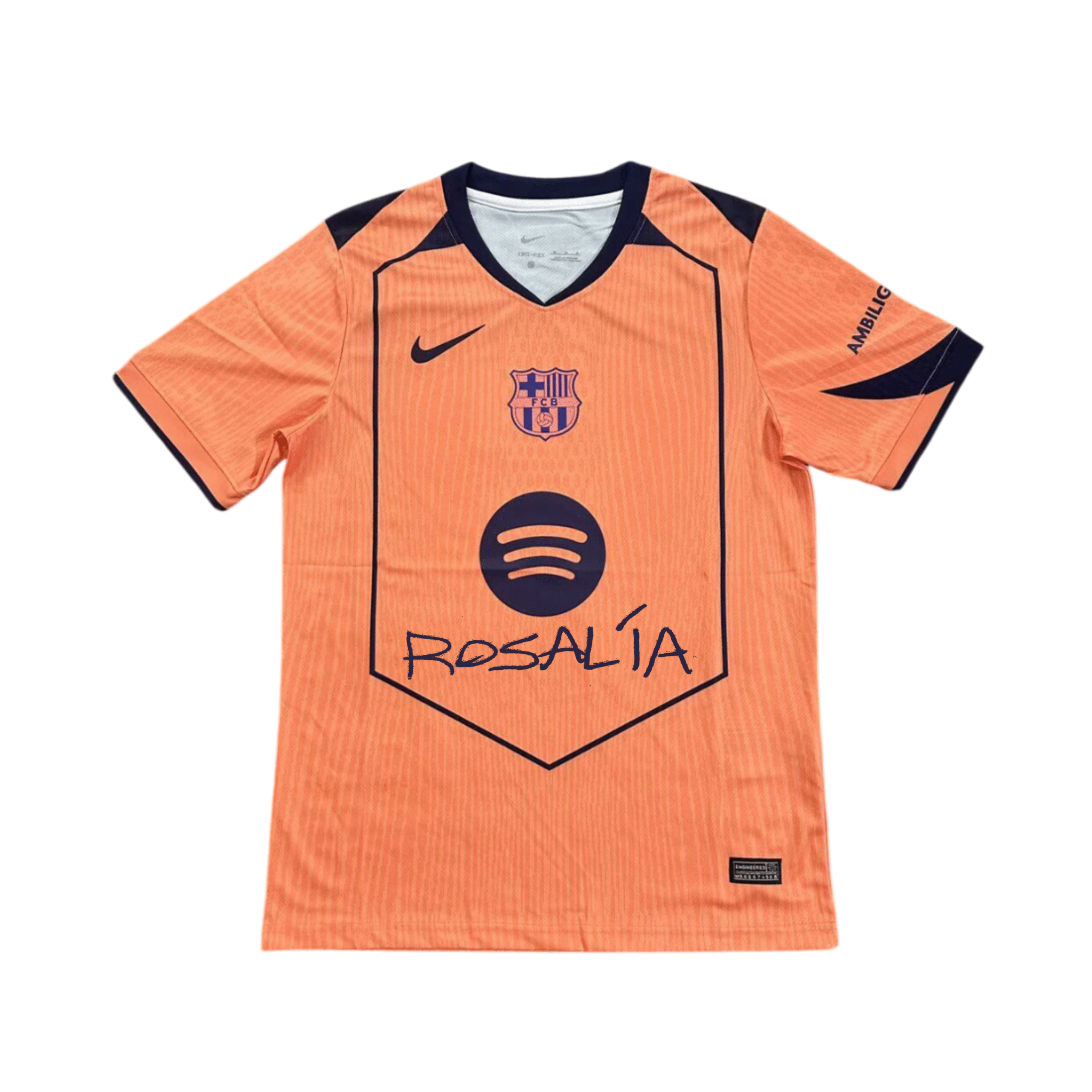 Camiseta Barcelona x Rosalía naranja