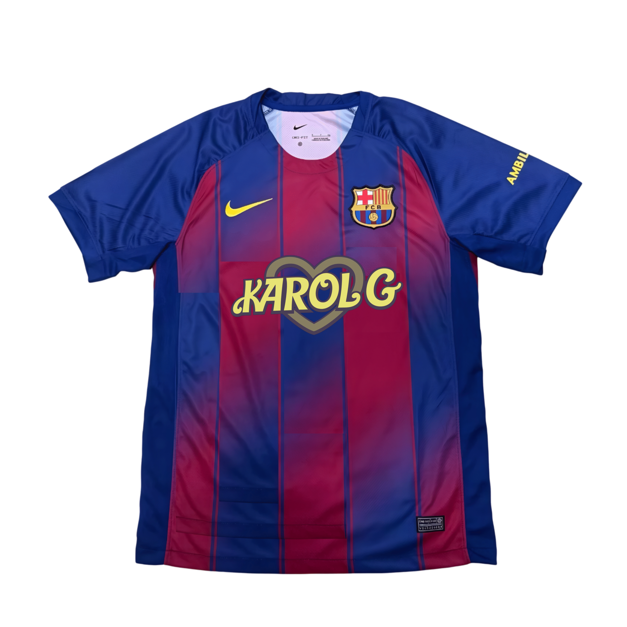 Camiseta Barcelona x Karol G 1ª equipación