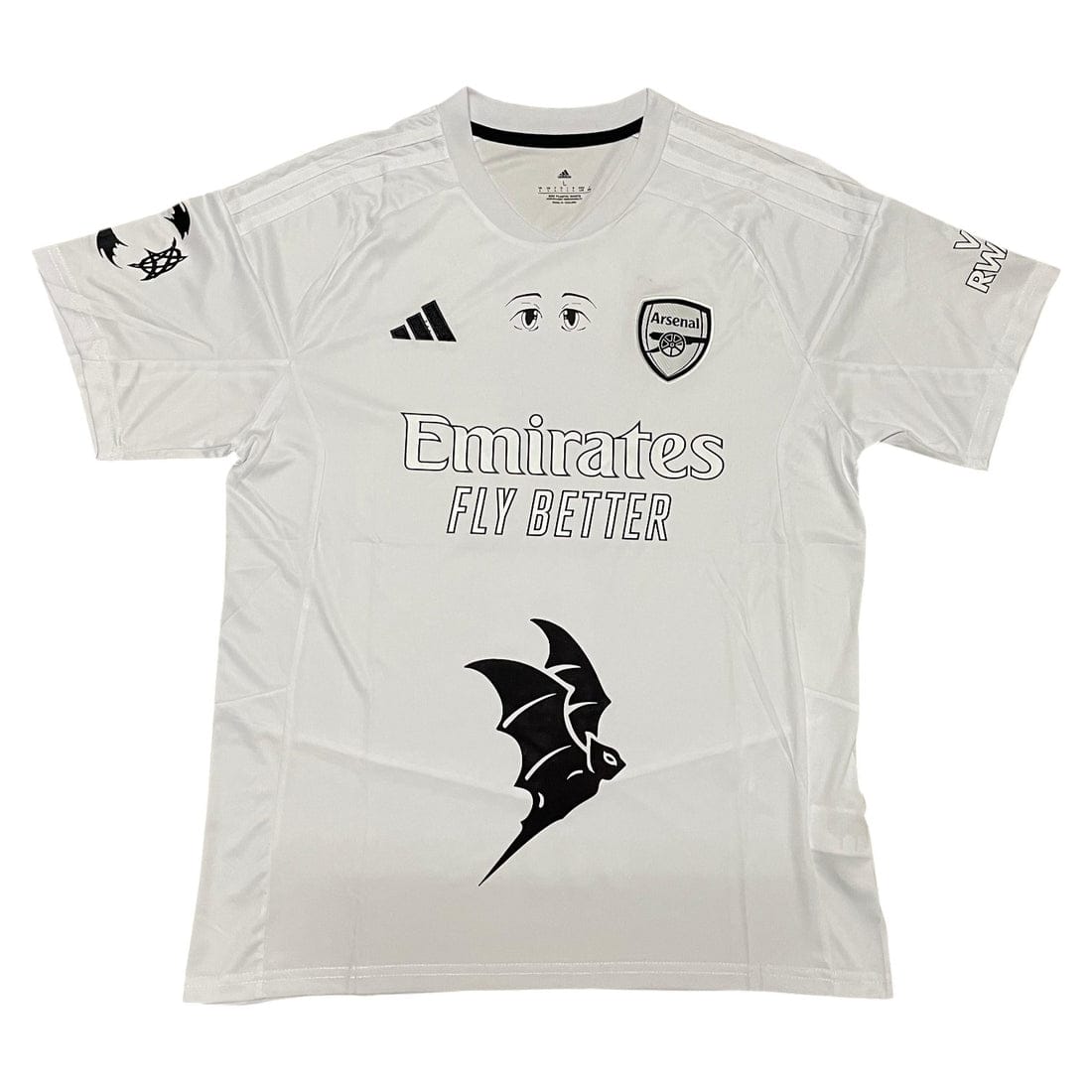 Arsenal x Jhayco camiseta blanca