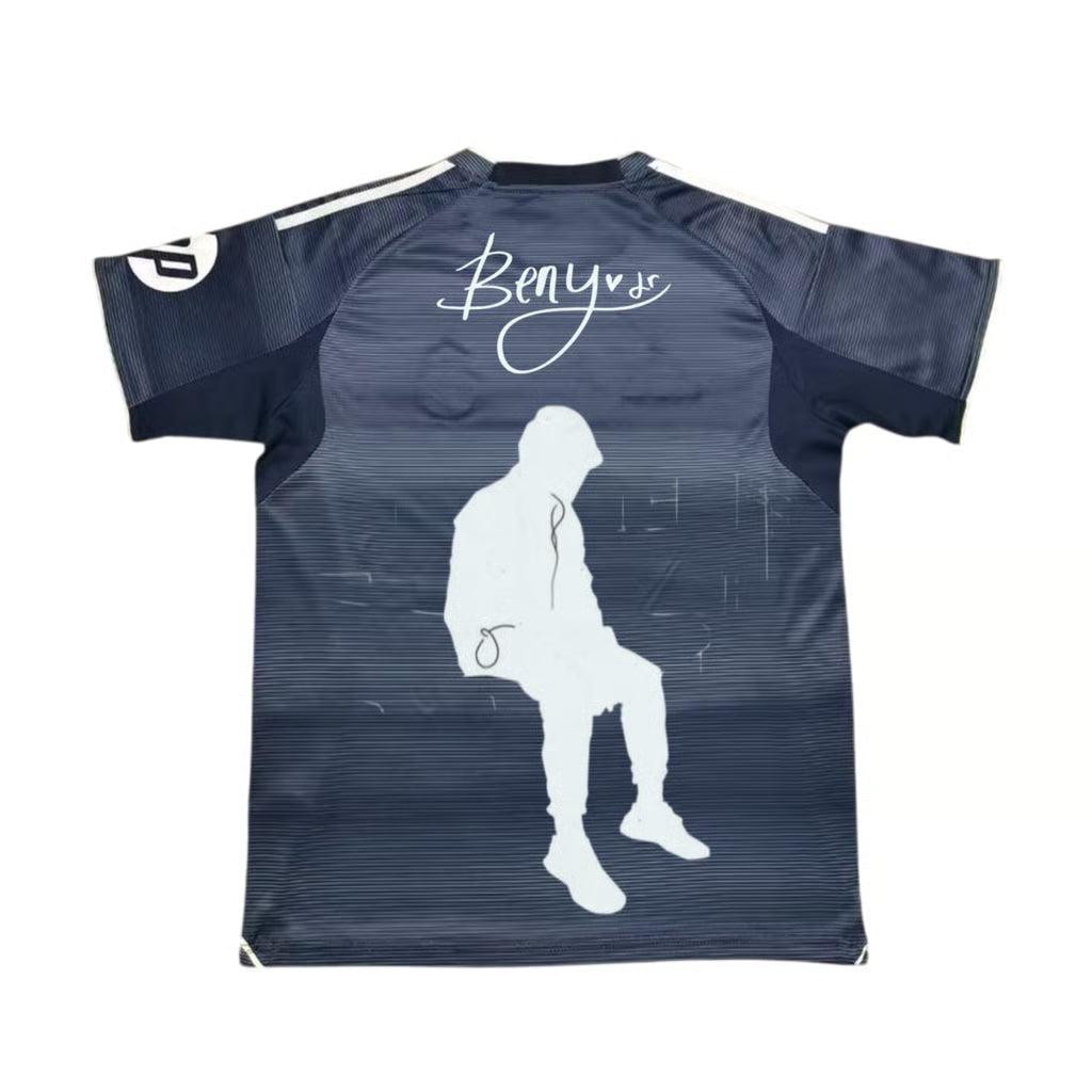 Real Madrid x Beny JR camiseta 2ª equipación 25/26