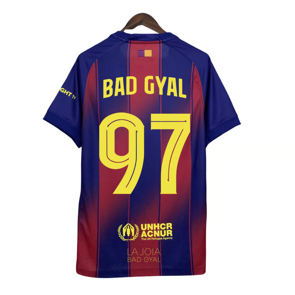 Barcelona x Bad Gyal camiseta 1ª equipación 25/26