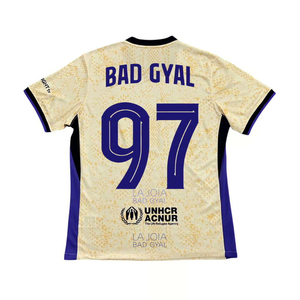Barcelona x Bad Gyal camiseta 2ª equipación 25/26