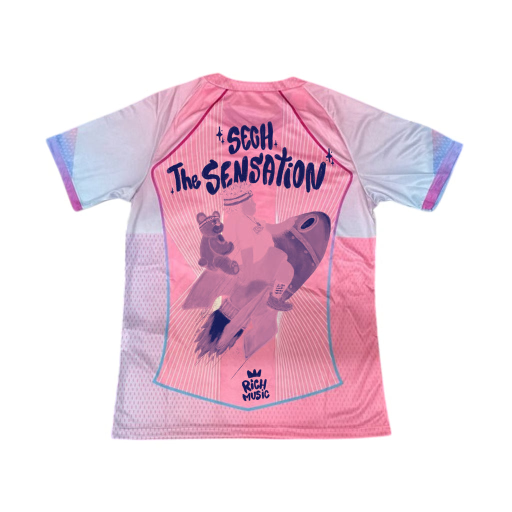 Barcelona x Sech camiseta edición especial rosa
