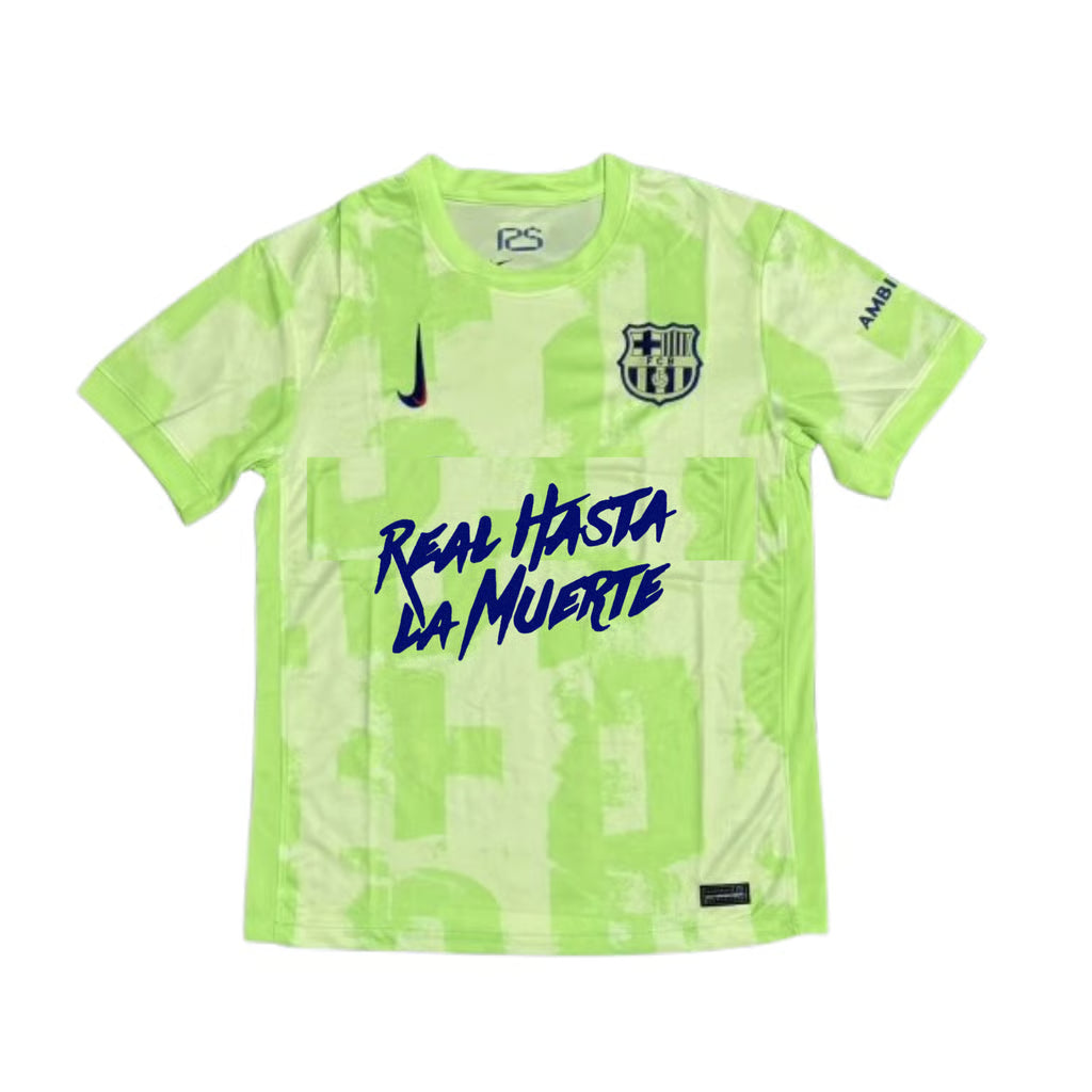 Barcelona x Anuel camiseta verde