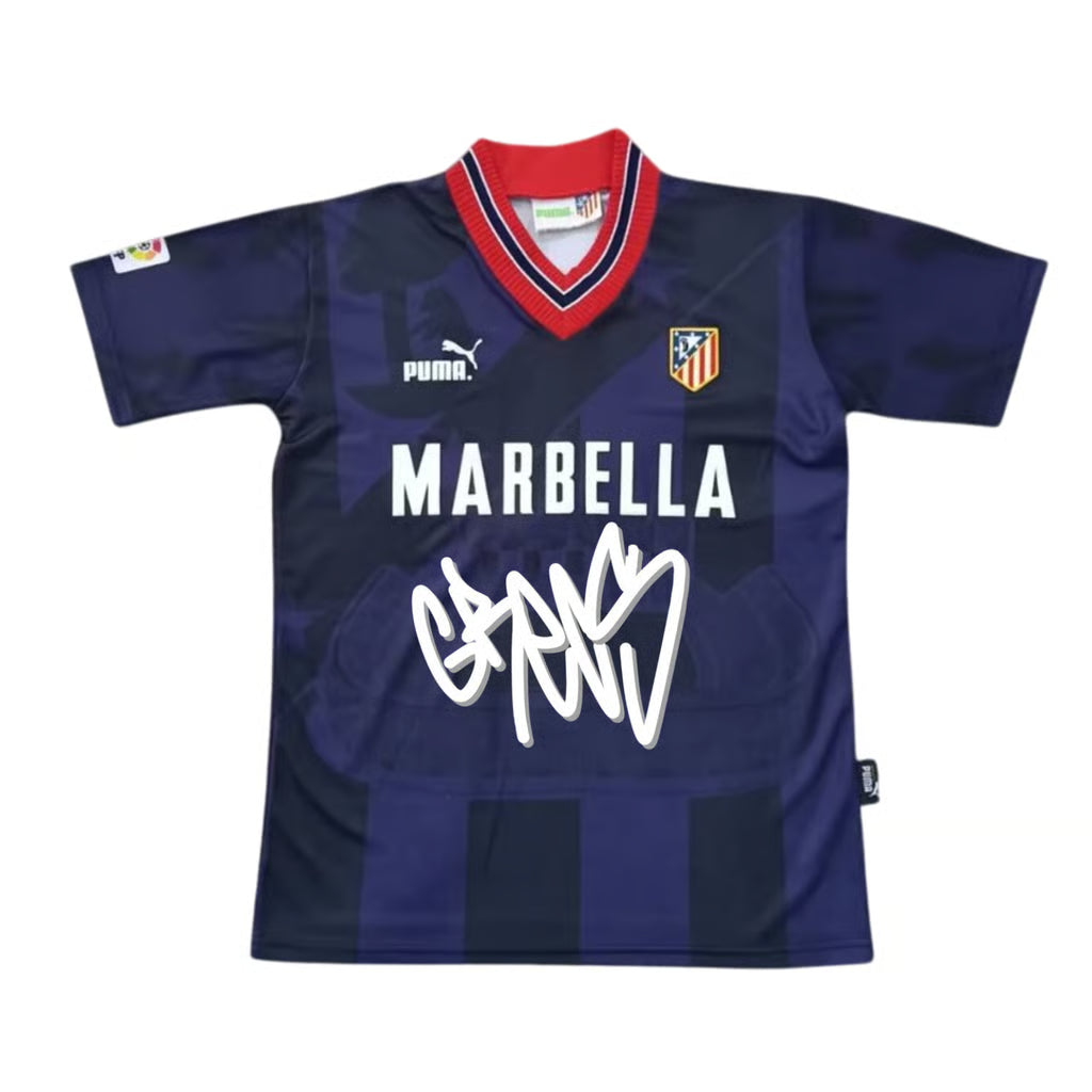 Atlético de Madrid x Grecas azul marino